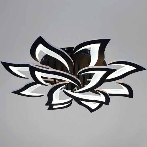 Люстра на штанге  30150-0.3-8+4 BK в Нижнем Новгороде