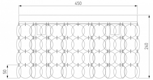 Подвесная люстра Eurosvet Sandra 60084/5 в Нижнем Новгороде фото 3
