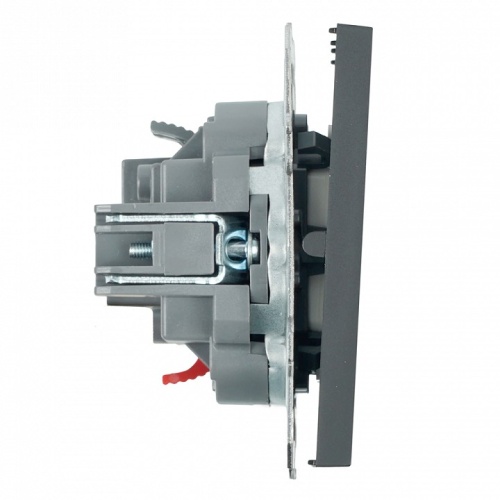 Выключатель двухклавишный без рамки Stekker Эмили 50239 в Нижнем Новгороде фото 4