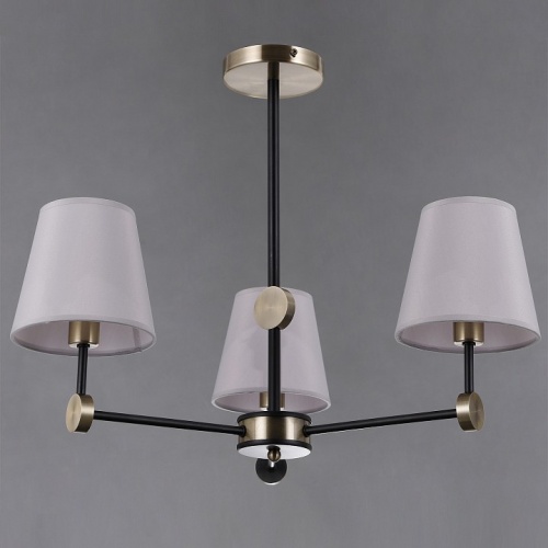 Люстра на штанге ILLUMICO CASTOR IL0394-3CSQ-24 BK AB CASTOR в Нижнем Новгороде фото 2