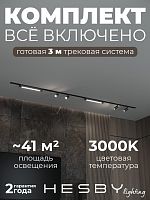 Комплект трековый Hesby Lighting Skylite №5 HSBL_kompl_S005_VI3B3K в Нижнем Новгороде