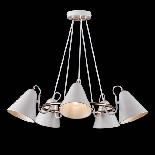 Подвесная люстра Freya Falke Market FR8001PL-05WG в Нижнем Новгороде фото 6