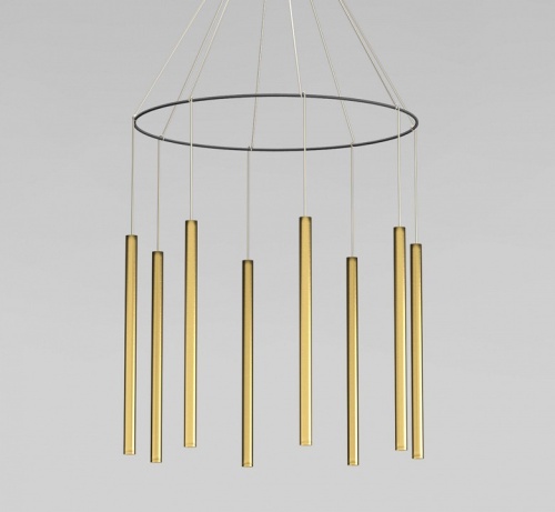 Подвесная люстра Eurosvet  301101 LED латунь в Нижнем Новгороде