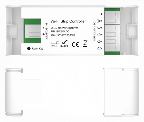 Контроллер-регулятор цвета RGBW Wi-Fi для смартфонов и планшетов ST-Luce Around ST9000.500.01RGBCW в Городце фото 3