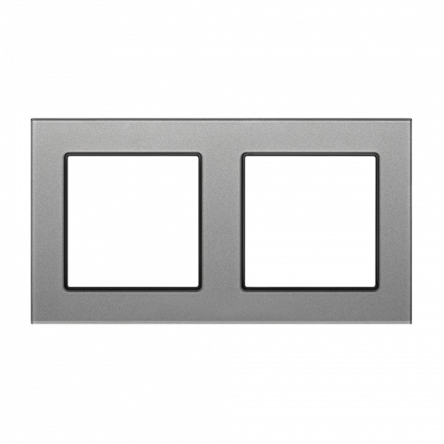 Рамка на 2 поста Arlight GLARE 043798 в Нижнем Новгороде фото 3