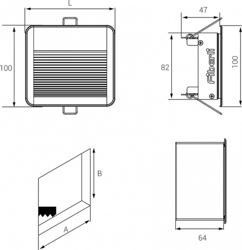 Встраиваемый светильник Fiberli LLGEN 11140301 в Нижнем Новгороде фото 2