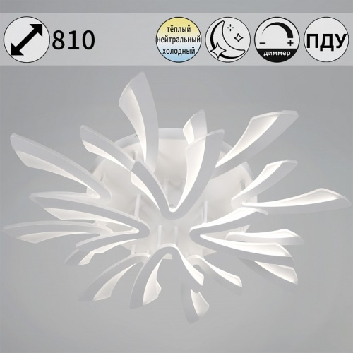 Потолочная люстра  59090-0.3-8+4 WH в Нижнем Новгороде фото 2