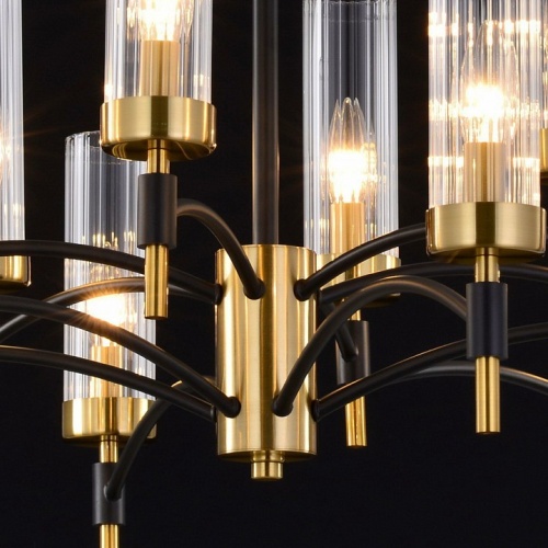 Люстра на штанге ILLUMICO BRASS TUBO IL5177-6+6PLS-29 BRASS TUBO в Нижнем Новгороде фото 3