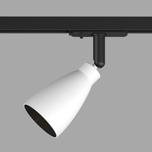 DK6050-BW+BK Трековый светильник IP 20, 15 Вт, GU10, черный с белым, алюминий, пластик в Новочеркасске фото 5