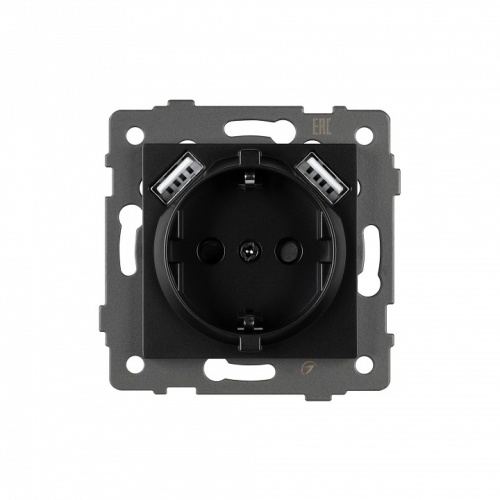 Розетка с заземлением и 2хUSB type A, без рамки Arlight SCT 049819 в Нижнем Новгороде фото 3