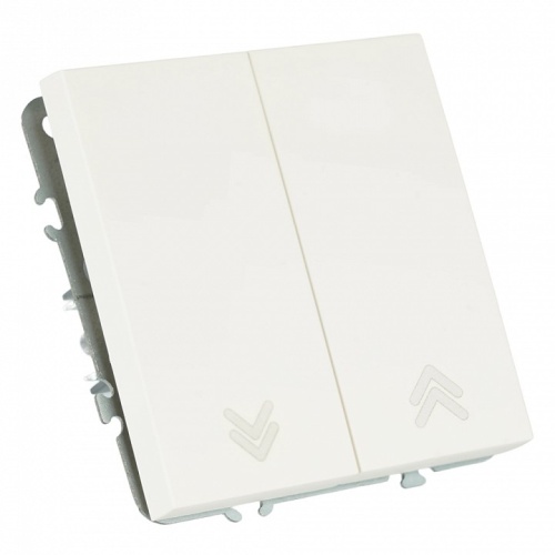 Выключатель самовозвратный двухклавишный без рамки Stekker Эмили 50325 в Нижнем Новгороде фото 7