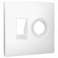 Накладка для ТВ-розетки и RJ-11 или RJ-45 Ambrella Volt ALFA AP1325 в Нижнем Новгороде