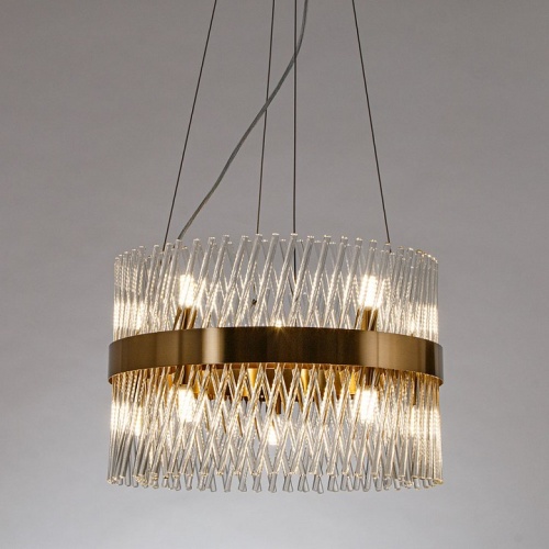 Подвесная люстра Arte Lamp ACAPULCO A1073LM-10PB в Нижнем Новгороде фото 5