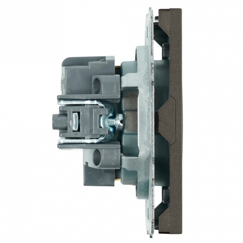 Розетка с заземлением и со шторкой, без рамки Stekker Эмили 49932 в Нижнем Новгороде фото 4