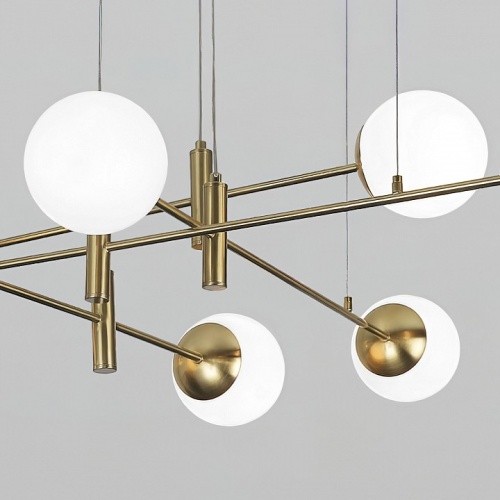 Подвесная люстра Eurosvet Planet 70146/8 латунь в Нижнем Новгороде фото 2