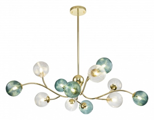 Люстра на штанге Indigo Selva 11032/12R Gold в Нижнем Новгороде фото 4