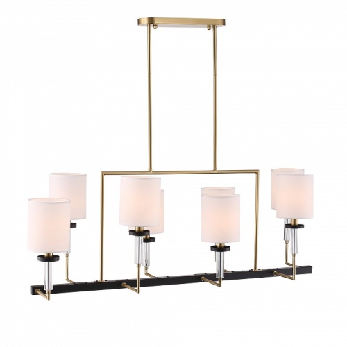 Люстра на штанге ST-Luce BLACK+BRASS SL1404.338.08 в Нижнем Новгороде фото 8