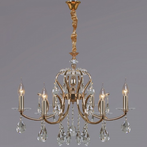 Подвесная люстра ILLUMICO  IL2326-6POR-39 GD в Нижнем Новгороде