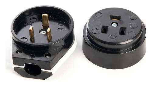 Розетка силовая для электроплиты с вилкой Stekker PPG32-51-20 39017 в Нижнем Новгороде