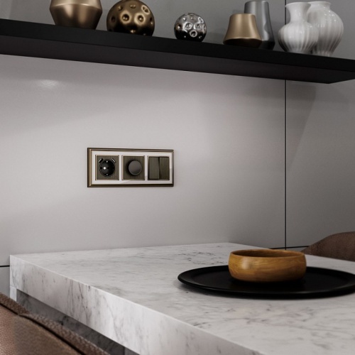 Накладка для диммера Werkel бронзовый W1149012 в Нижнем Новгороде фото 2