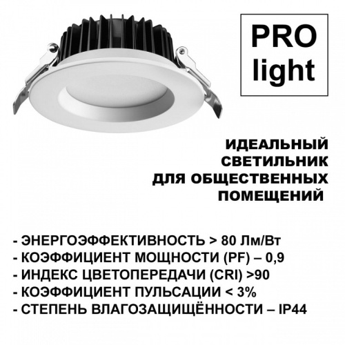 Встраиваемый светильник Novotech Drum 359414 в Бородино фото 3