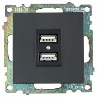 Розетка USB type A без рамки Stekker Катрин 39616 в Нижнем Новгороде