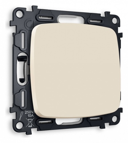 Выключатель перекрестный одноклавишный без рамки Ambrella Volt OMEGA MO321030 в Нижнем Новгороде