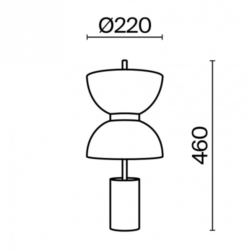 Настольная лампа декоративная Maytoni Memory MOD178TL-L11B3K в Нижнем Новгороде фото 5