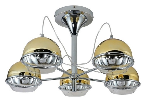 Люстра на штанге LUMINA DECO Veroni LDC 1029-5 GD в Нижнем Новгороде фото 2