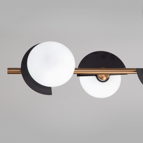 Подвесная люстра Eurosvet Moity 70149/6 черный/латунь в Нижнем Новгороде фото 3