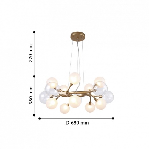 Подвесная люстра Favourite Babylon 2515-10P в Нижнем Новгороде фото 4