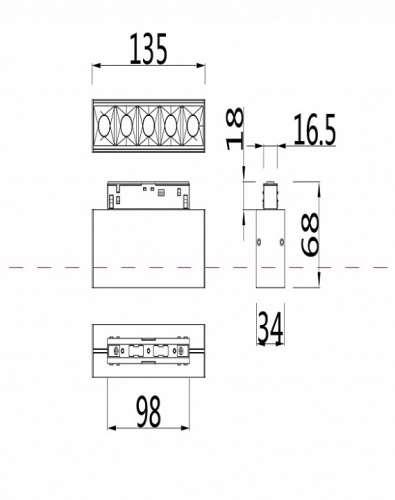 Накладной светильник Maytoni Points TR014-2-10W4K-B в Ртищево фото 4