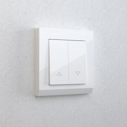 Выключатель для жалюзи Werkel белый W1124501 в Нижнем Новгороде фото 3