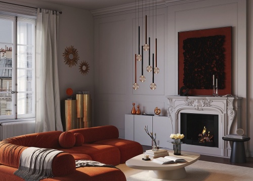 Подвесная люстра Maytoni Bubble dream MOD383PL-L40BBS3K в Нижнем Новгороде фото 3