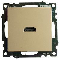 Розетка HDMI без рамки Stekker Катрин 50060 в Нижнем Новгороде