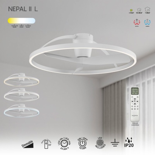 Светильник с вентилятором Mantra NEPAL 9485 в Нижнем Новгороде фото 3