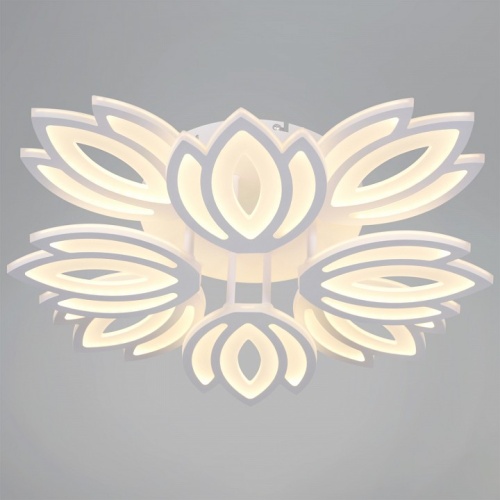 Люстра на штанге  08429-0.3-4+4 WH в Нижнем Новгороде фото 5