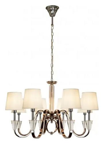 Подвесная люстра iLamp Alesti P2424-8 Nickel в Нижнем Новгороде фото 5