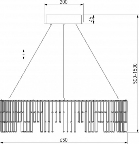 Подвесной светильник Bogate's Firefly 454/1 в Нижнем Новгороде фото 6