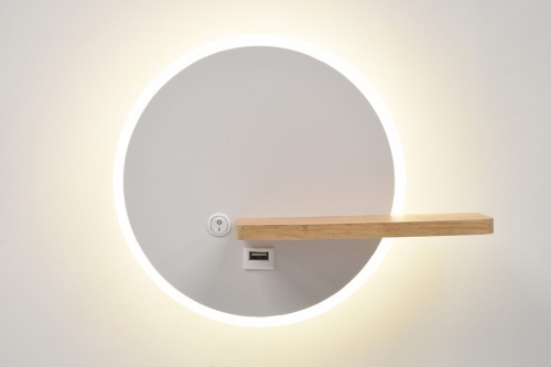 Накладной светильник с полкой Rivoli Anastasia Б0066439 в Нижнем Новгороде фото 8