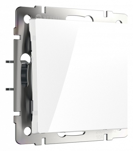 Выключатель одноклавишный без рамки Werkel белый W1110001 в Нижнем Новгороде