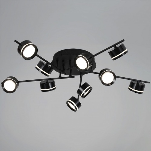 Люстра на штанге  10590-0.3-10 Black в Нижнем Новгороде