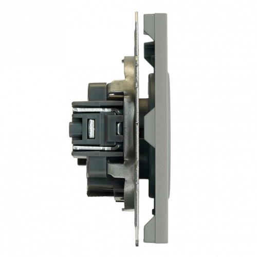 Розетка без заземления и со шторкой, без рамки Stekker Эмили 49954 в Нижнем Новгороде фото 4