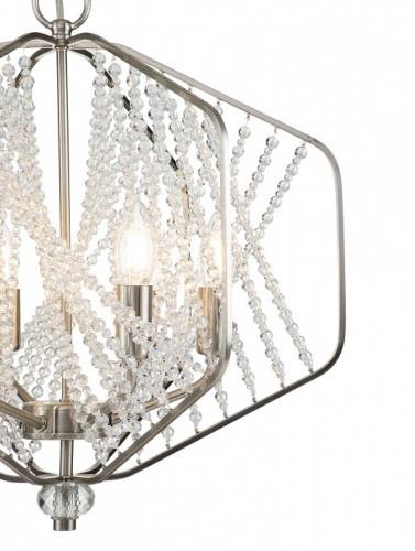 Подвесная люстра Indigo Ballo 12004/6P Nickel в Нижнем Новгороде фото 3