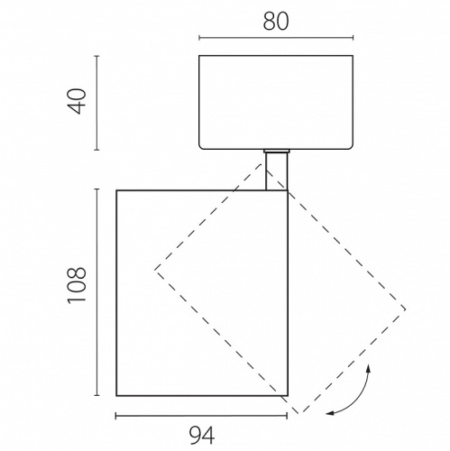 Спот Lightstar Alta Base A5437SO в Нижнем Новгороде фото 2