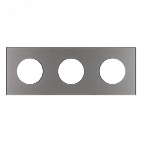 Рамка на 3 поста Arlight GLARE 043840 в Нижнем Новгороде фото 2