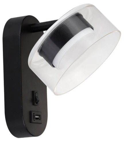 Бра Arte Lamp ALIUS A8045AP-1BK в Нижнем Новгороде