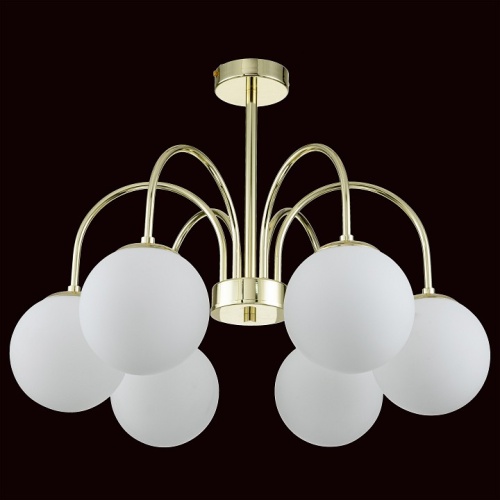 Люстра на штанге Indigo Voga 13017/6R Gold в Нижнем Новгороде фото 4