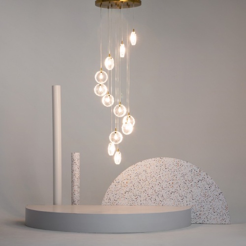 Подвесная люстра Maytoni Frozen MOD254PL-12BS в Нижнем Новгороде фото 7