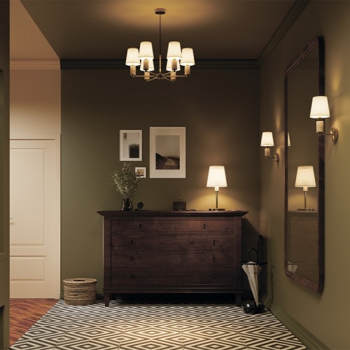 Люстра на штанге Maytoni Lira MOD483PL-06BS в Нижнем Новгороде фото 5